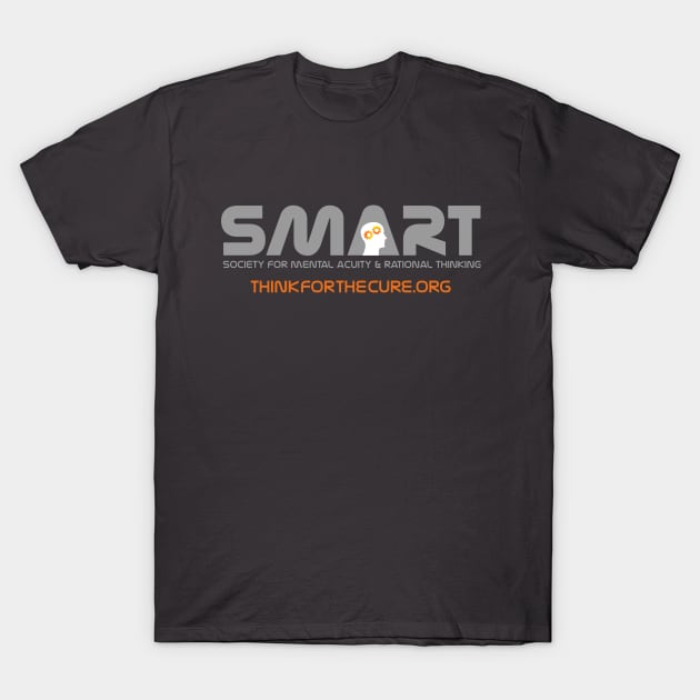 SMART Society for Mental Acuity & Rational Thinking Logo T-Shirt by SMART Swag